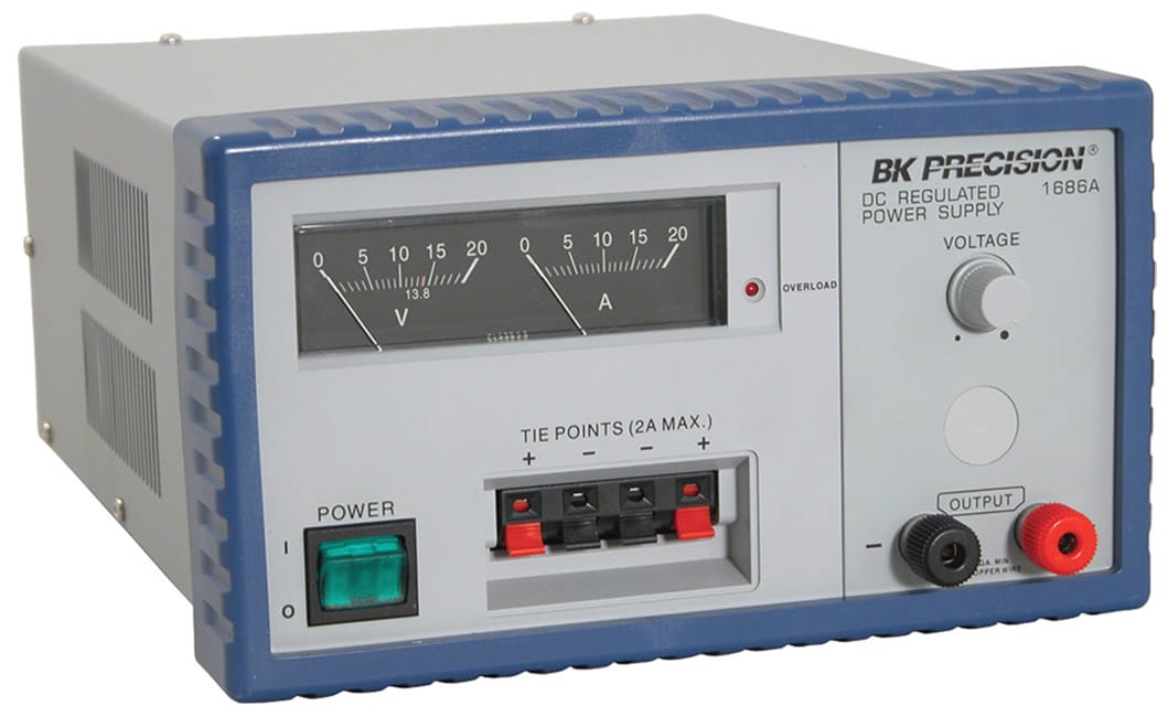 Bk Precision 1686A 12A 3-14Vdc Power Supply