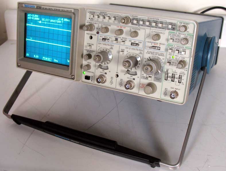 Tektronix 2230 100 Mhz 2 Channel Digital Oscilloscope