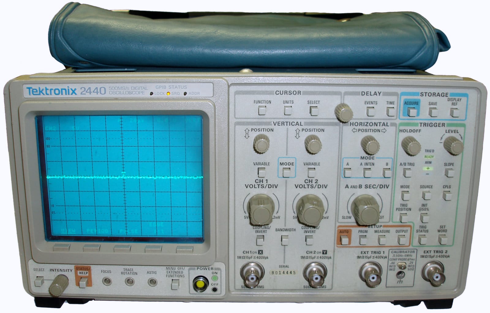 Tektronix -2440 300Mhz, 500Ms/S, 2 Ch, Digititizing Oscilloscope 1 Tektronix -2440 300Mhz, 500Ms/S, 2 Ch, Digititizing Oscilloscope