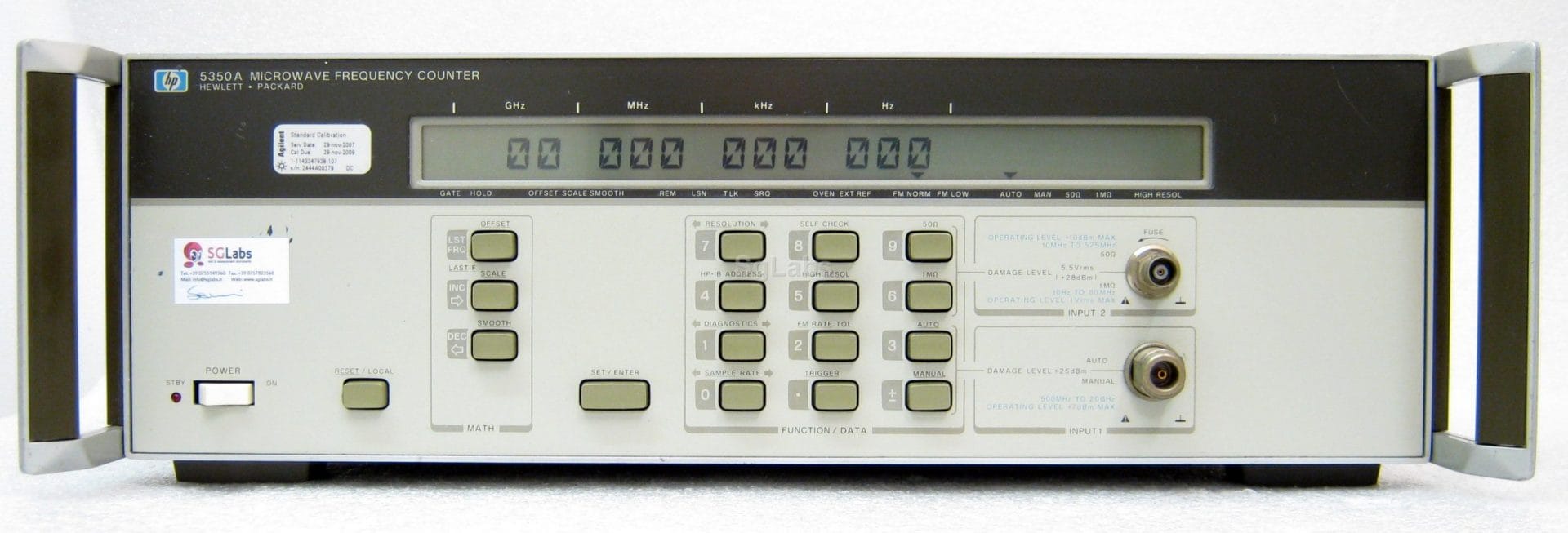 Agilent 5350B 20 Ghz Cw Microwave Counter
