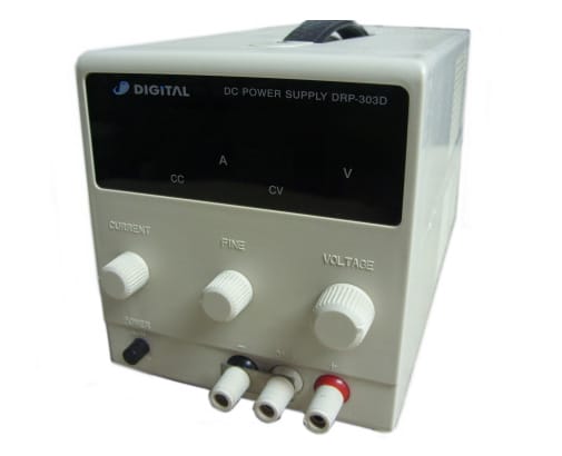 Digital Electronics Drp-303D 0~30V/0~3A Variable, Single Output, Regulated Dc Power Suppl