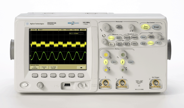 Agilent Dso5012A 5000 Series Oscilloscope: 100 Mhz, 2 Channels