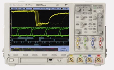 Agilent Dso7104B Oscilloscope: 1 Ghz, 4 Analog Channels