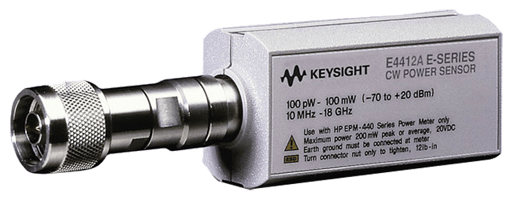 Keysight E4412A Wide Dynamic Range Power Sensor