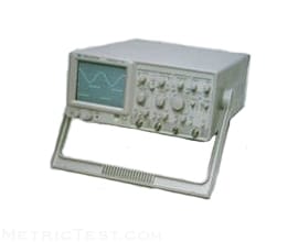 Gw Instek Gos-622B 20Mhz 2Ch Oscilloscope Analog
