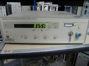 Anritsu Mf9630A Optical Wavelength/Frequency Counter