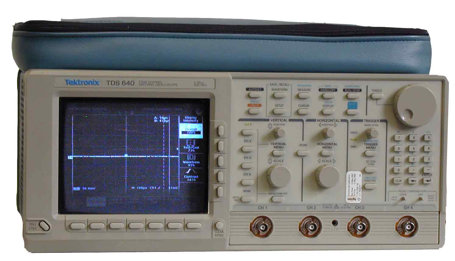 Tektronix Tds620B 500 Mhz, 4(2+2) Ch, 2.5Gs/S, Digital Oscilloscope