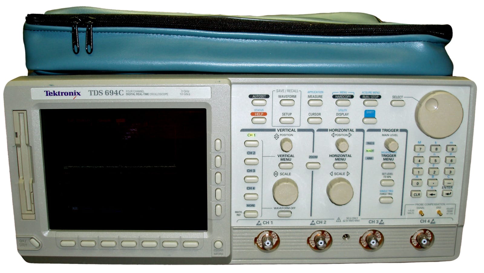 Tektronix Tds694C 4Ch, 3Ghz, 10Gs/S, Digital Real-Time Oscilloscope