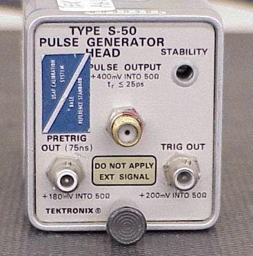 Tektronix S-50 Pulse Generator Head