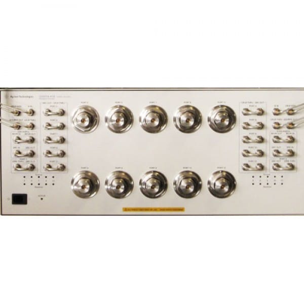 Keysight U3022Ah10 10-Port Mechanical Test Set 1 Keysight U3022Ah10 10-Port Mechanical Test Set