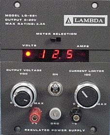 Tdk-Lambda Lq-521 Dc Power Supply 0-20V 0-3.3A