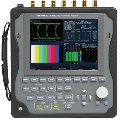 Tektronix Wfm2300 Multiformat Waveform Monitor