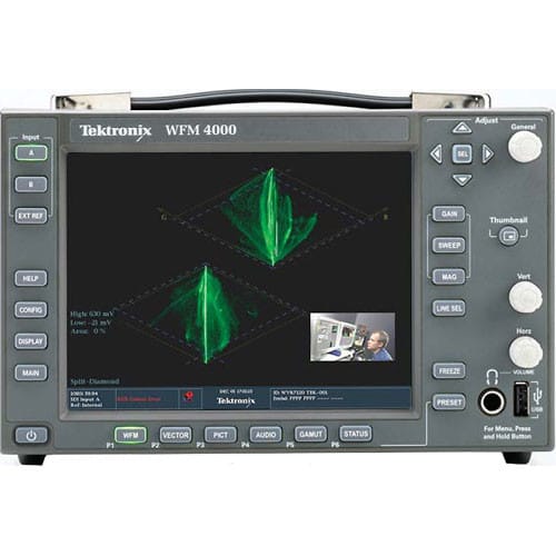 Tektronix Wfm4000 Waveform Monitor