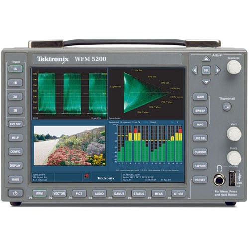 Tektronix Wfm5200 Waveform Monitor, Multiformat