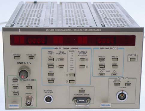Tektronix Cg5010 Cg5010 Programmable Calibration Generator