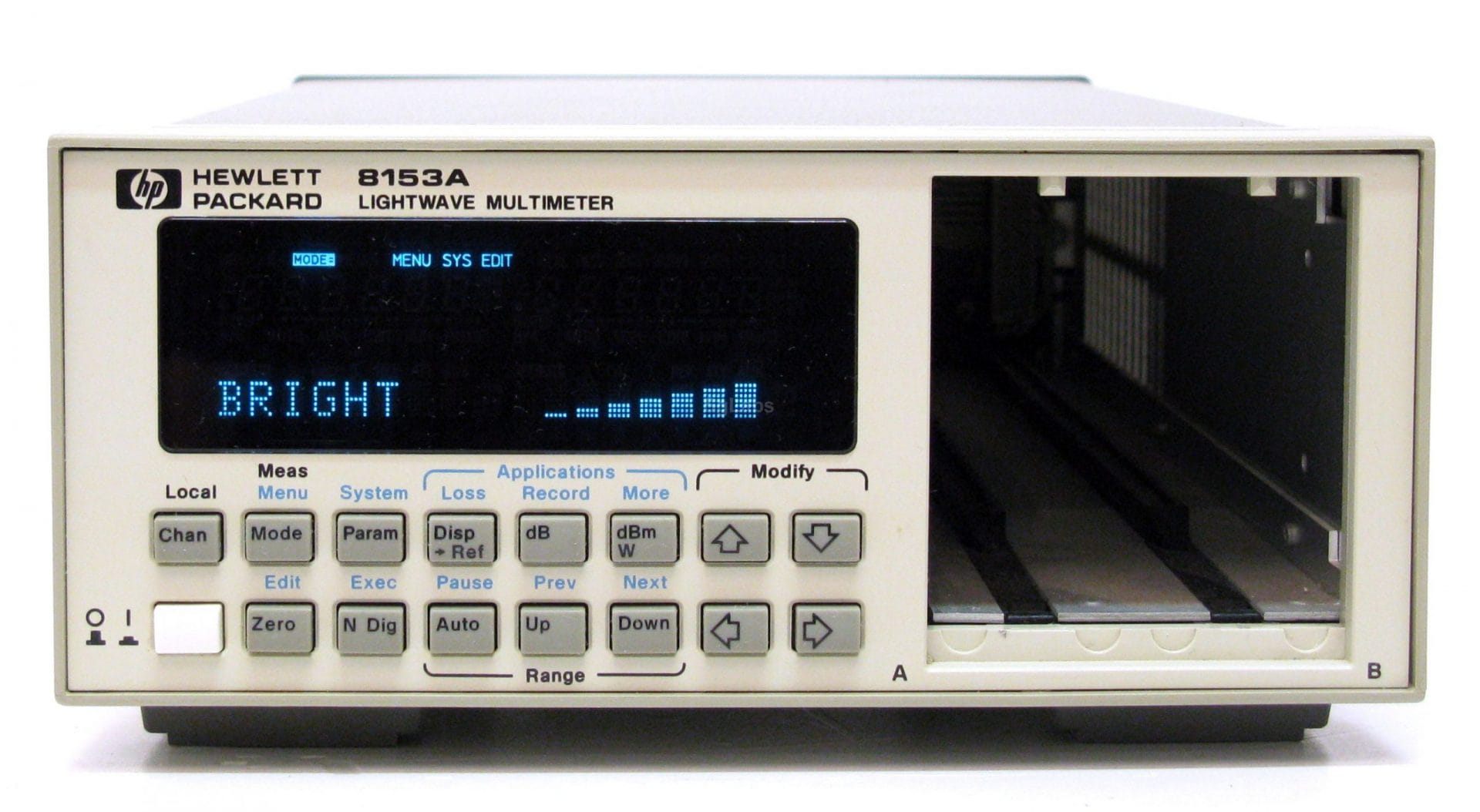 Agilent 8153A Optical Meter
