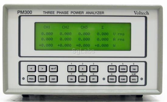 Voltech PM300 Power Analyzer - THREE PHASE