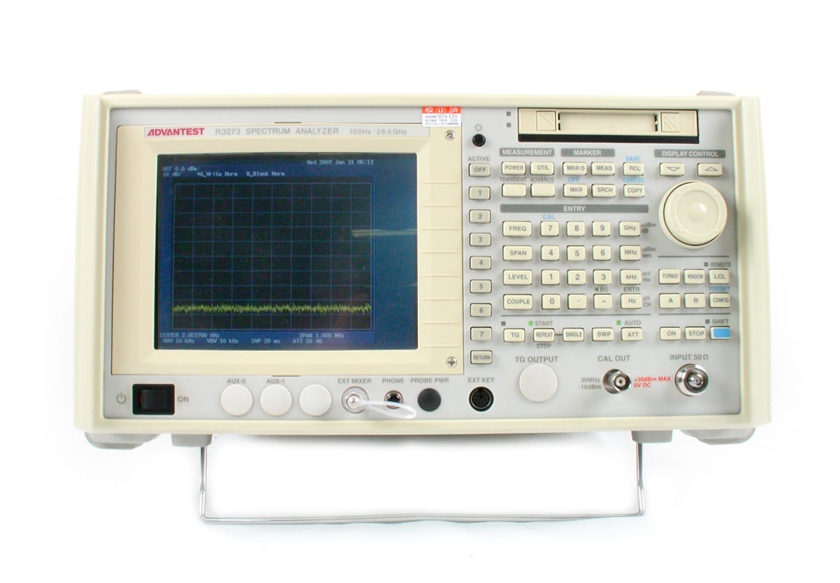 Advantest R3273 Spectrum Analyzer - 100Hz-26.5GHz
