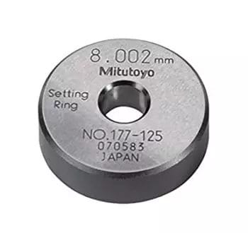 Mitutoyo 177-125 Setting Ring - 8mm