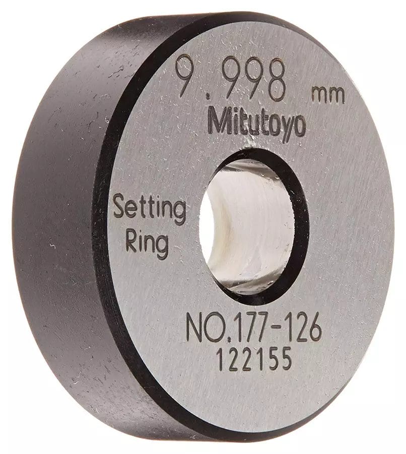 Mitutoyo 177-126 Setting Ring - 10mm