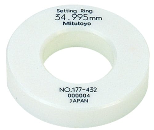 Mitutoyo 177-430 Setting Ring - 25mm