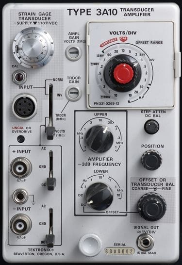 TEKTRONIX 3A10 Transducer Amplifer