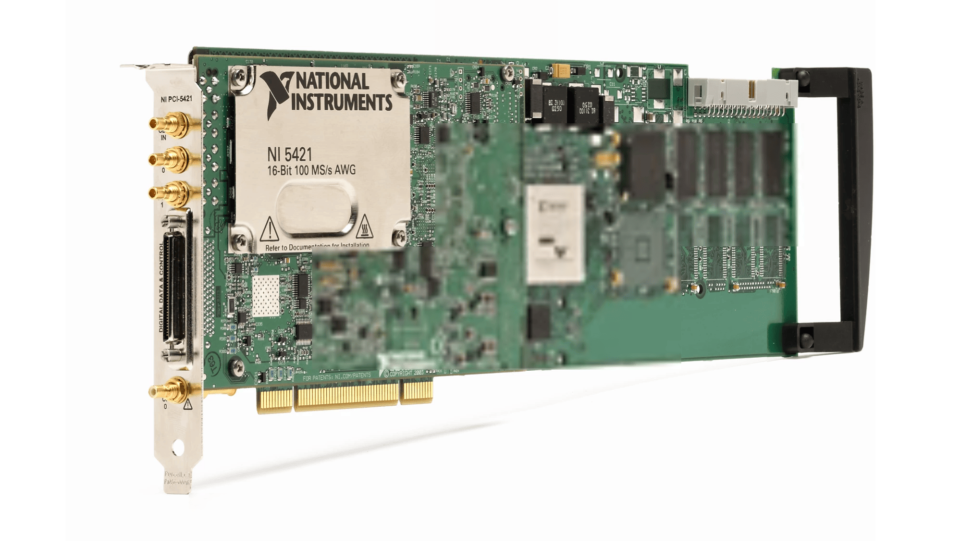 NATIONAL INSTRUMENTS PCI-5421 Arbitrary Waveform Generator 100 MS/s 16-Bit 43 MHz