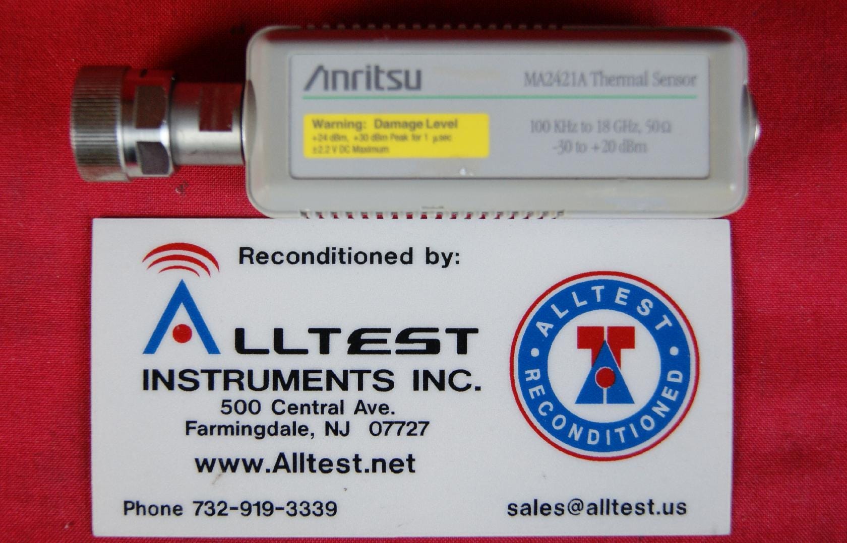 ANRITSU MA2421A Power Sensor - Wiltron