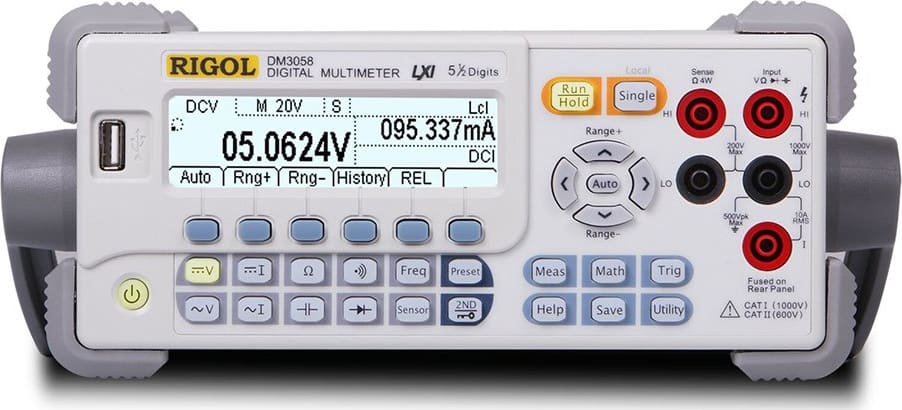 Rigol DM3058 Digital Multimeter - True 5 1/2 Resolution