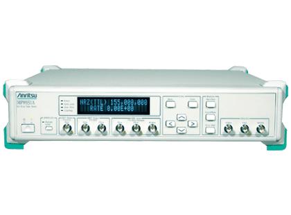 ANRITSU MP8931A Bit Error Rate Tester is the only digital broadcast I / F is a DVB-ASI DVB-SPI and conventional NRZ I / F with a bit error measurement. - Wiltron