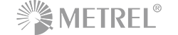 Metrel logo grey